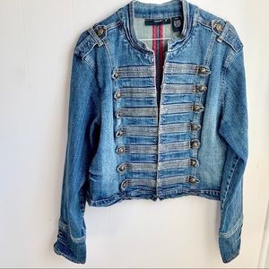 ISO- Venezia Jean Jacket- Military- Sgt Pepper 18/20. Not for sale